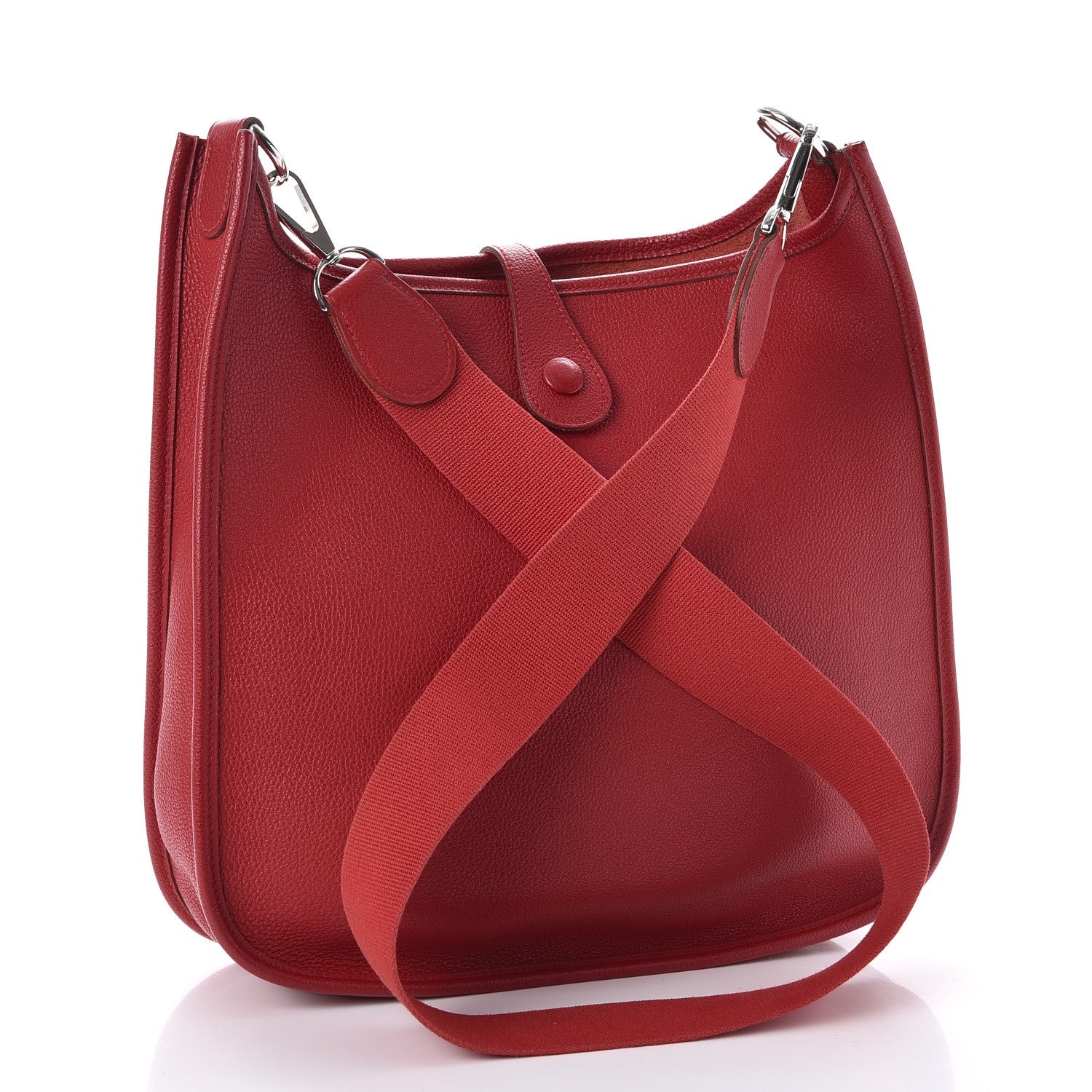 Hermes Togo Evelyne PM Rouge 3 of 9