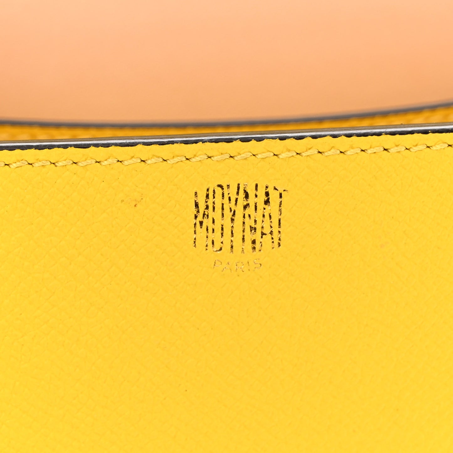 Carat Calfskin Flori PM Citrine
