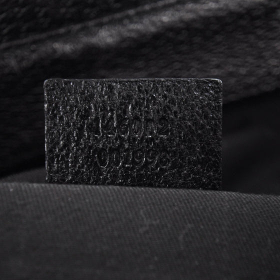 Velvet Horsebit Embossed Treasure Boston Black