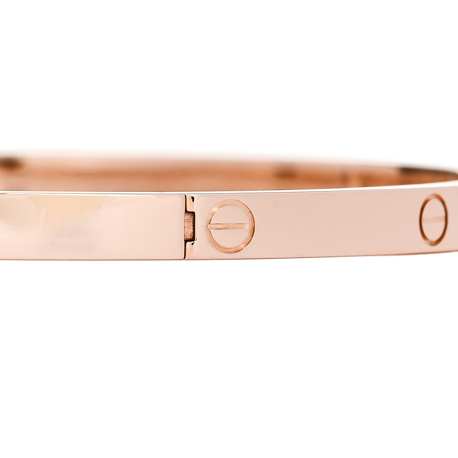 Cartier 18K Pink Gold Small LOVE Bracelet 18 5 of 8