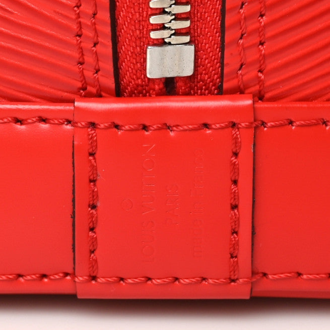 Louis Vuitton Epi Alma BB Coquelicot 6 of 9