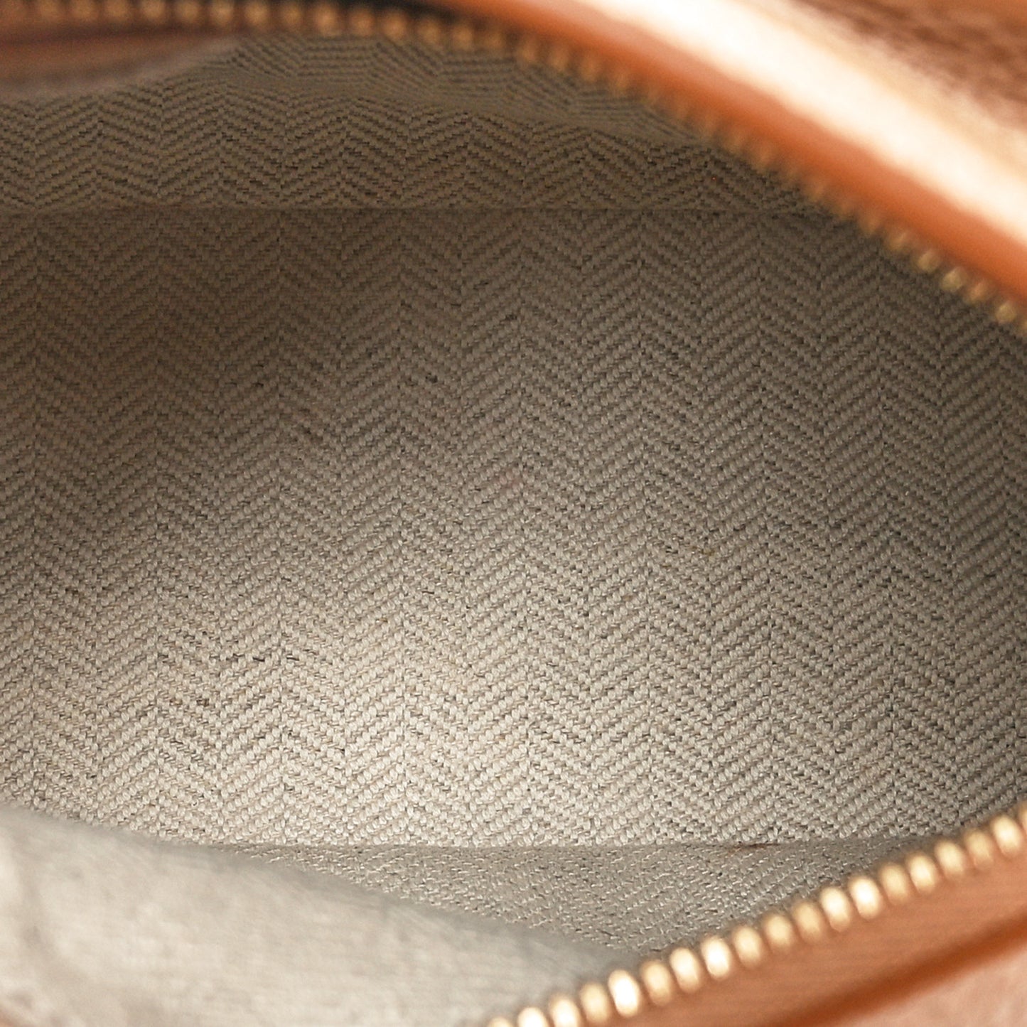 Calfskin Mini Puzzle Edge Bag Toffee
