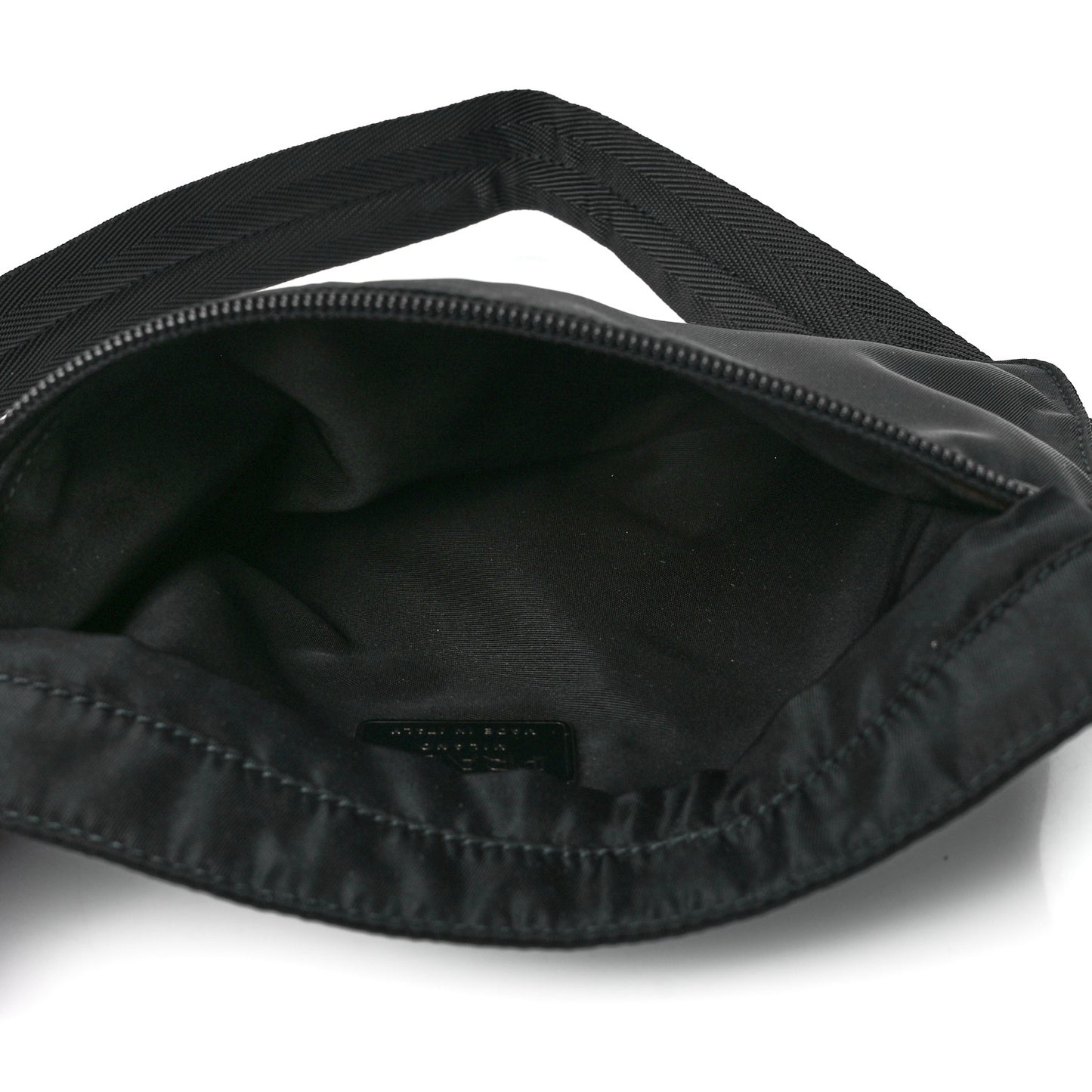 Tessuto Nylon Belt Bag Black