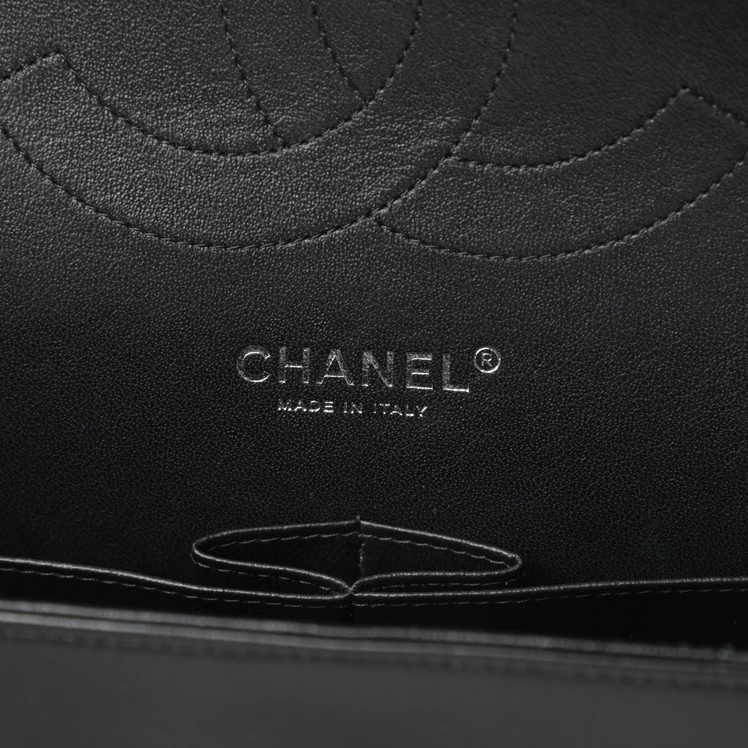 Chanel Lambskin Chevron Quilted Jumbo Double Flap So Black 6 of 19
