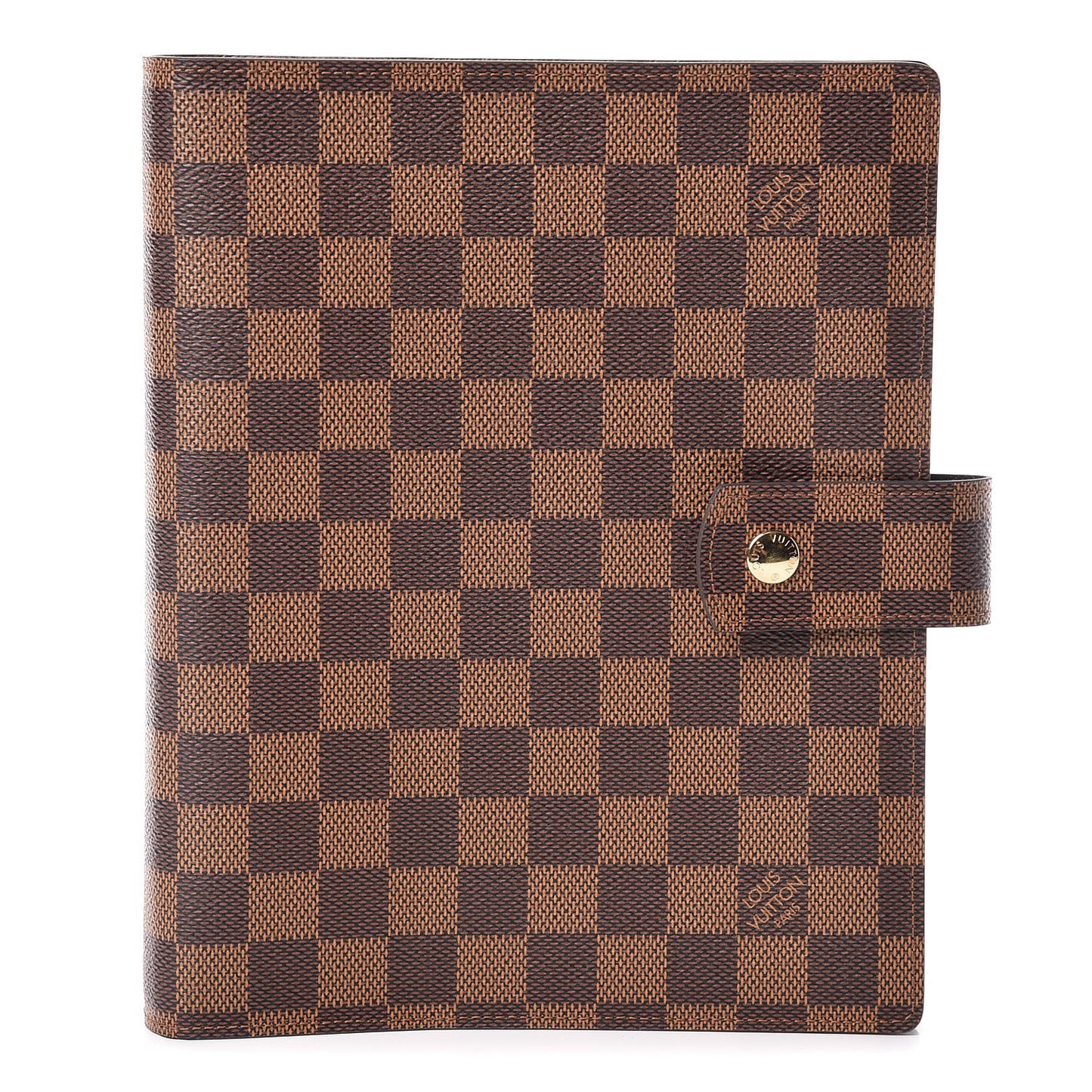 Damier Ebene Large Ring Agenda Cover