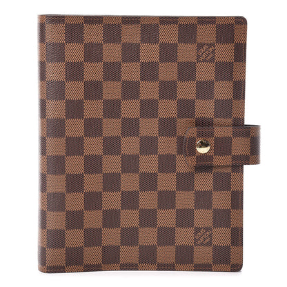 Louis Vuitton Damier Ebene Large Ring Agenda Cover 1 of 7