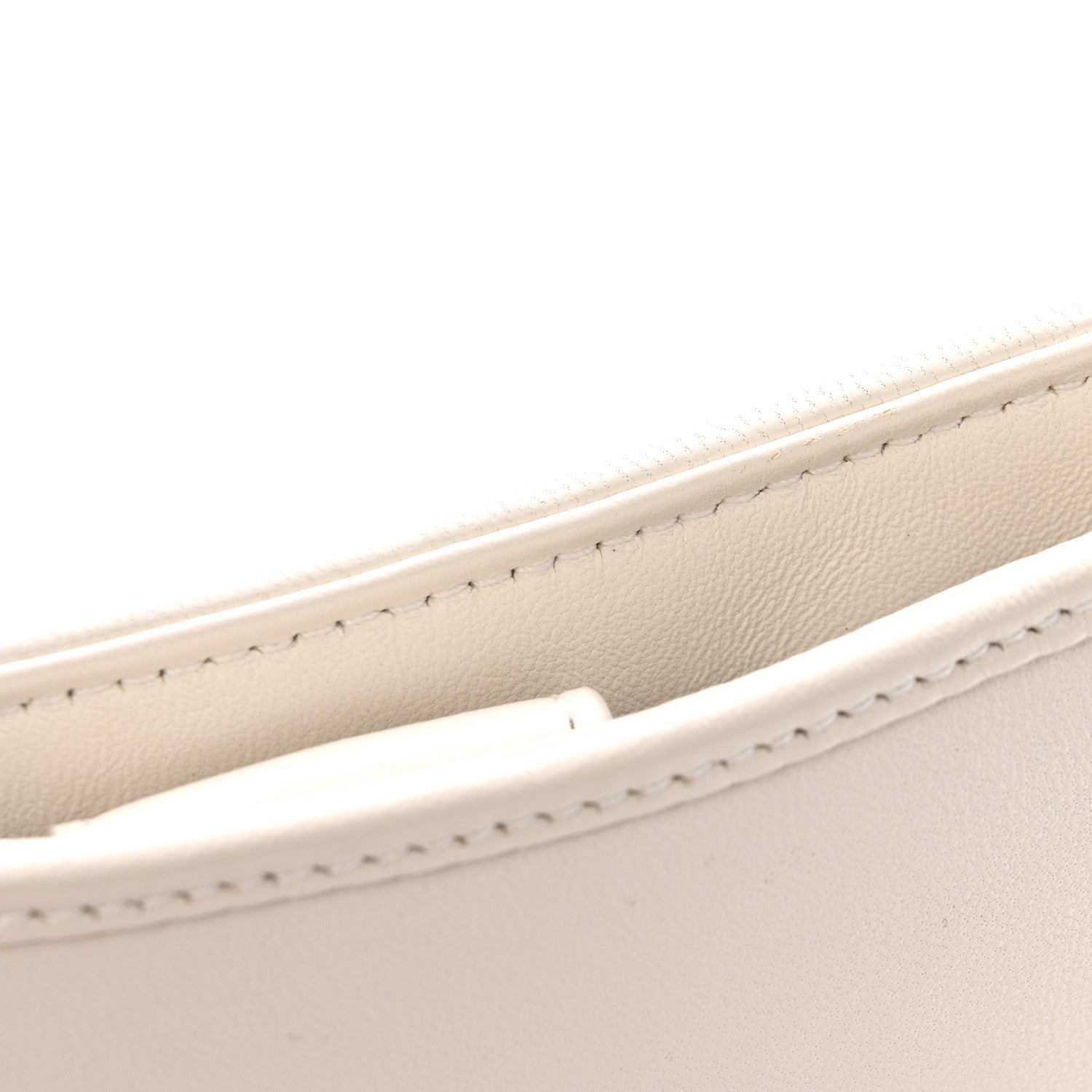 Gucci Calfskin Horsebit Slim Shoulder Bag White 13 of 13