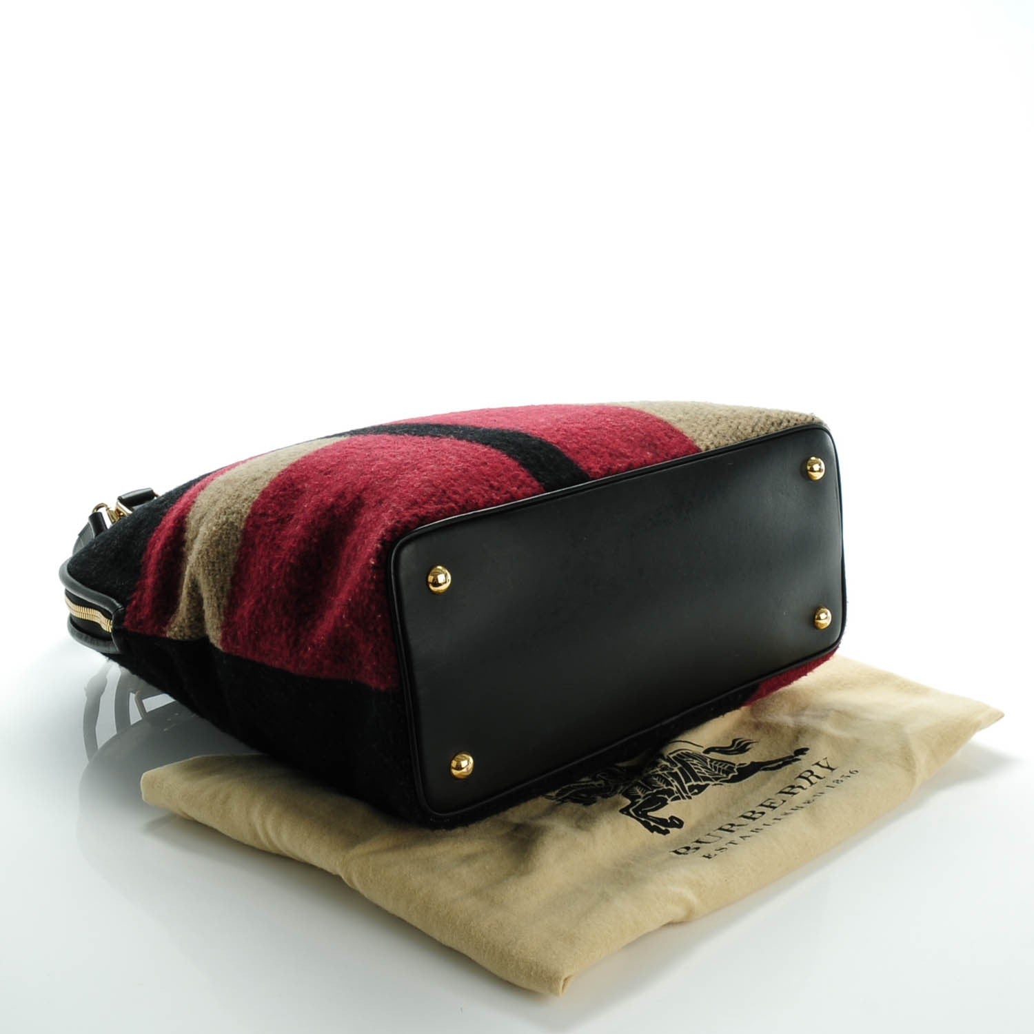 Burberry Prorsum Wool Cashmere Large Thornbury Black 4 of 9