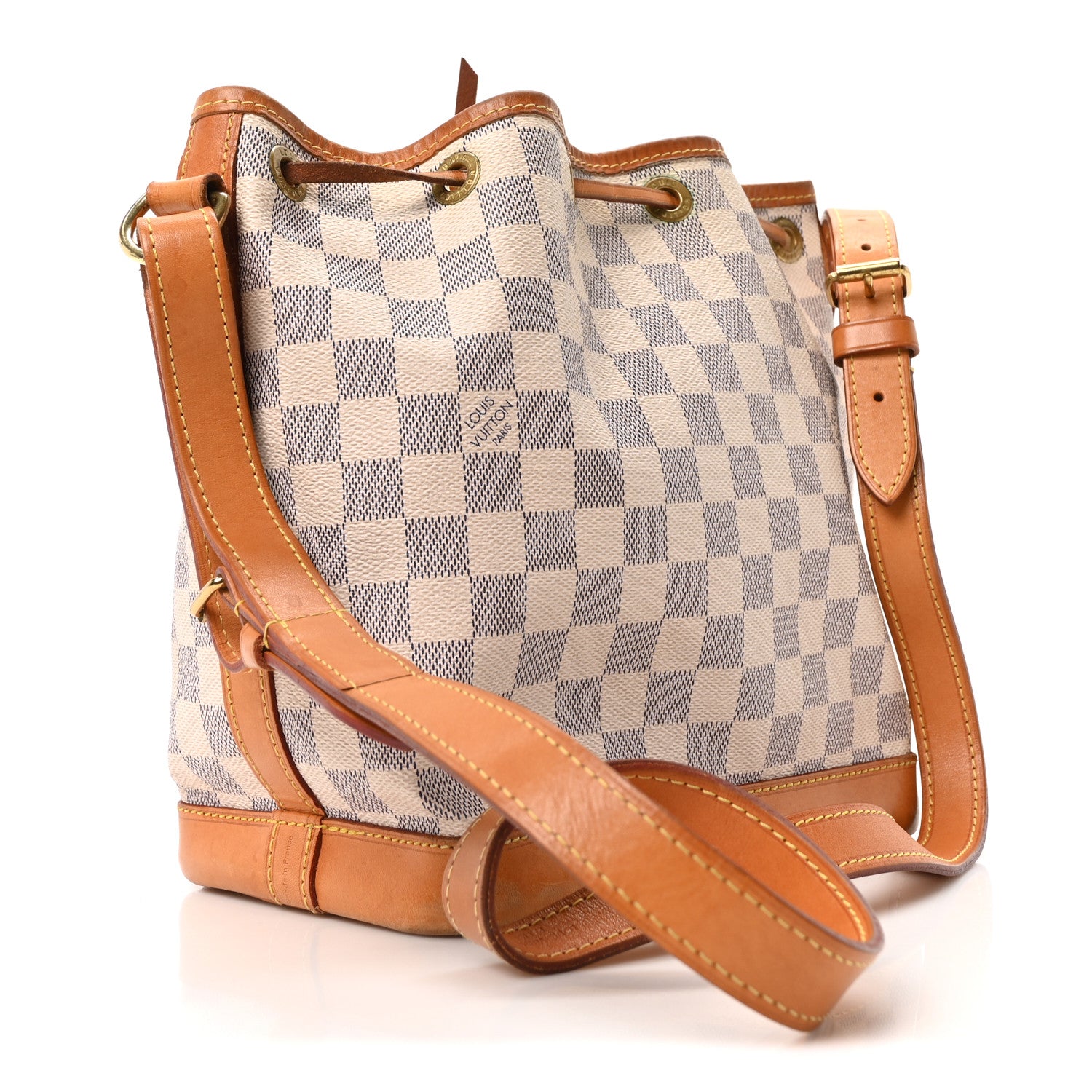 Louis Vuitton Damier Azur Noe BB 3 of 10