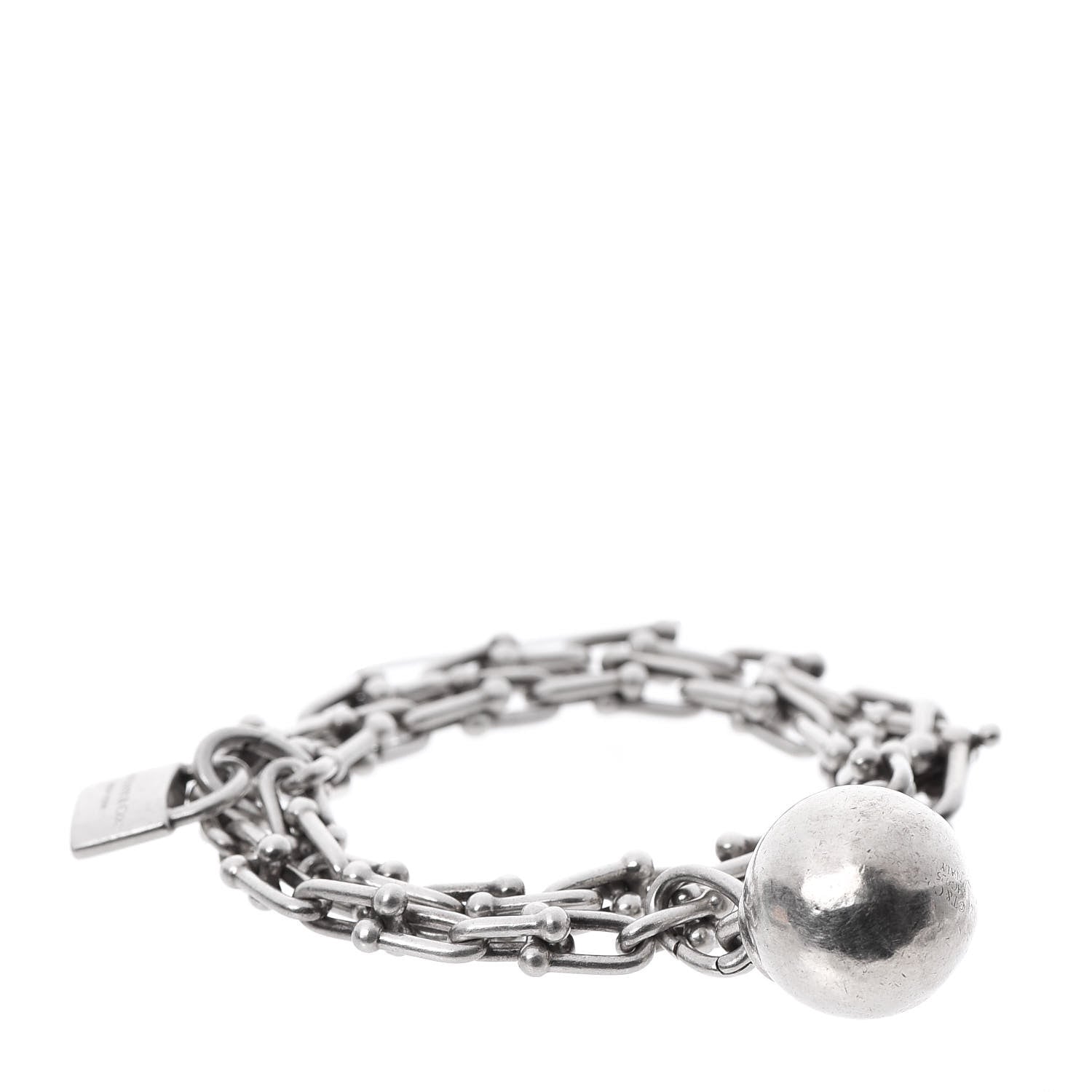 Tiffany Sterling Silver HardWear Wrap Bracelet 1 of 8