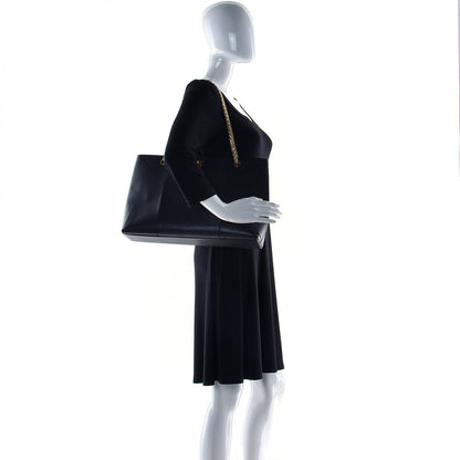 Chanel Grained Calfskin Bijoux Chain Shoulder Bag Black 2 of 17