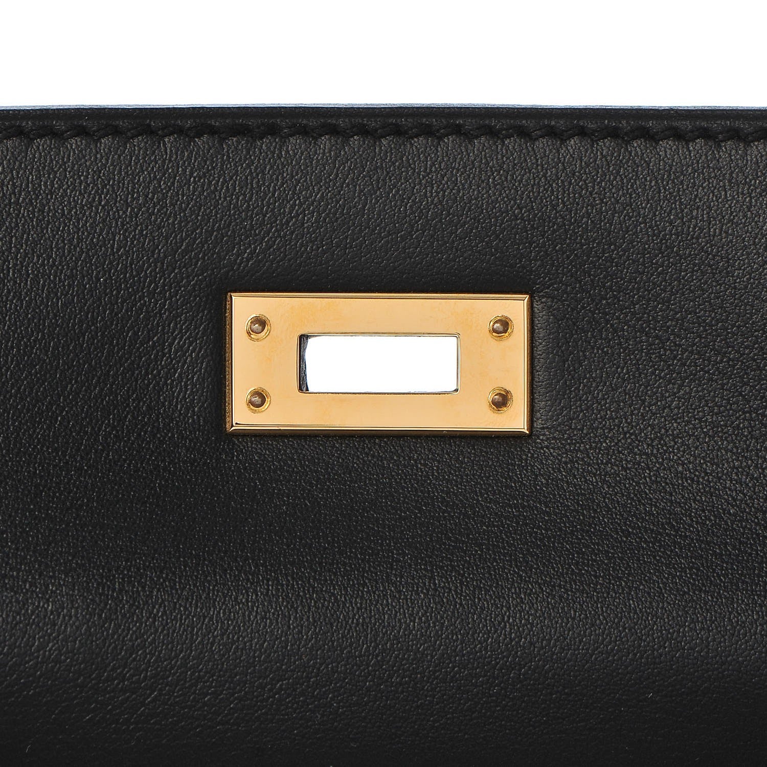 Hermes Swift Kelly Retourne 25 Black 17 of 34