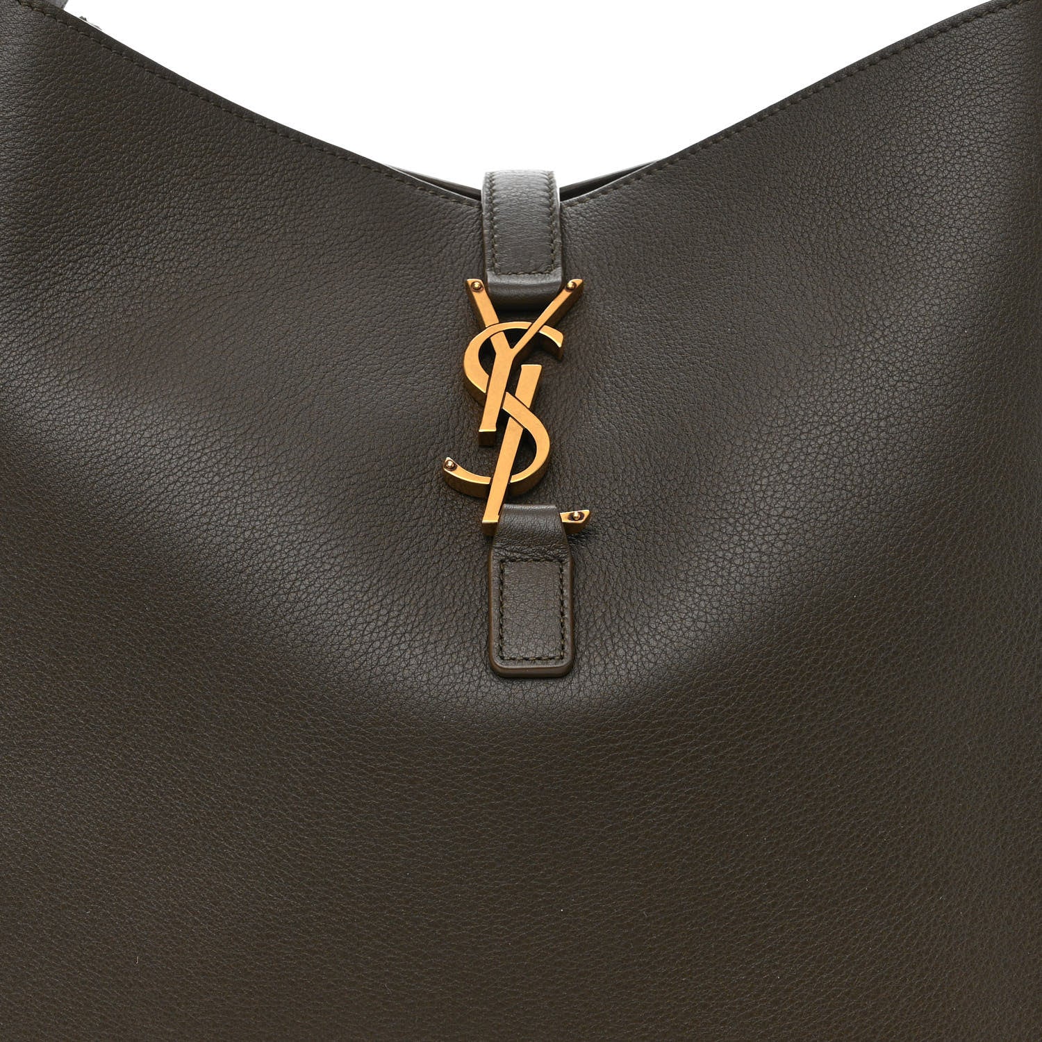 Saint Laurent Smooth Calfskin Large Le 5 A 7 Soft Hobo Light Musk 8 of 10