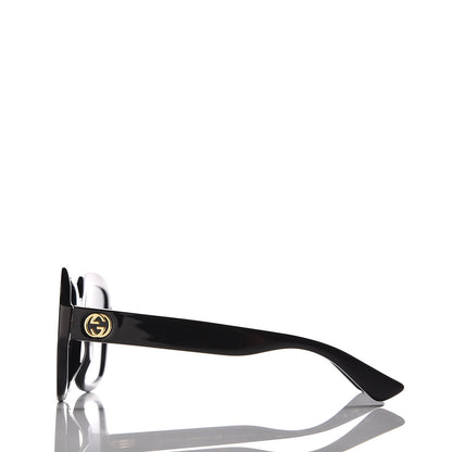 Gucci Oversize Square GG 0036S Sunglasses Black 3 of 7