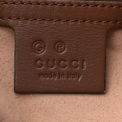 Gucci GG Supreme Monogram Linea A Hobo Brown 6 of 10