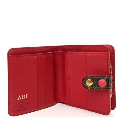 Louis Vuitton Monogram Cerises Compact Zippe Wallet 5 of 10
