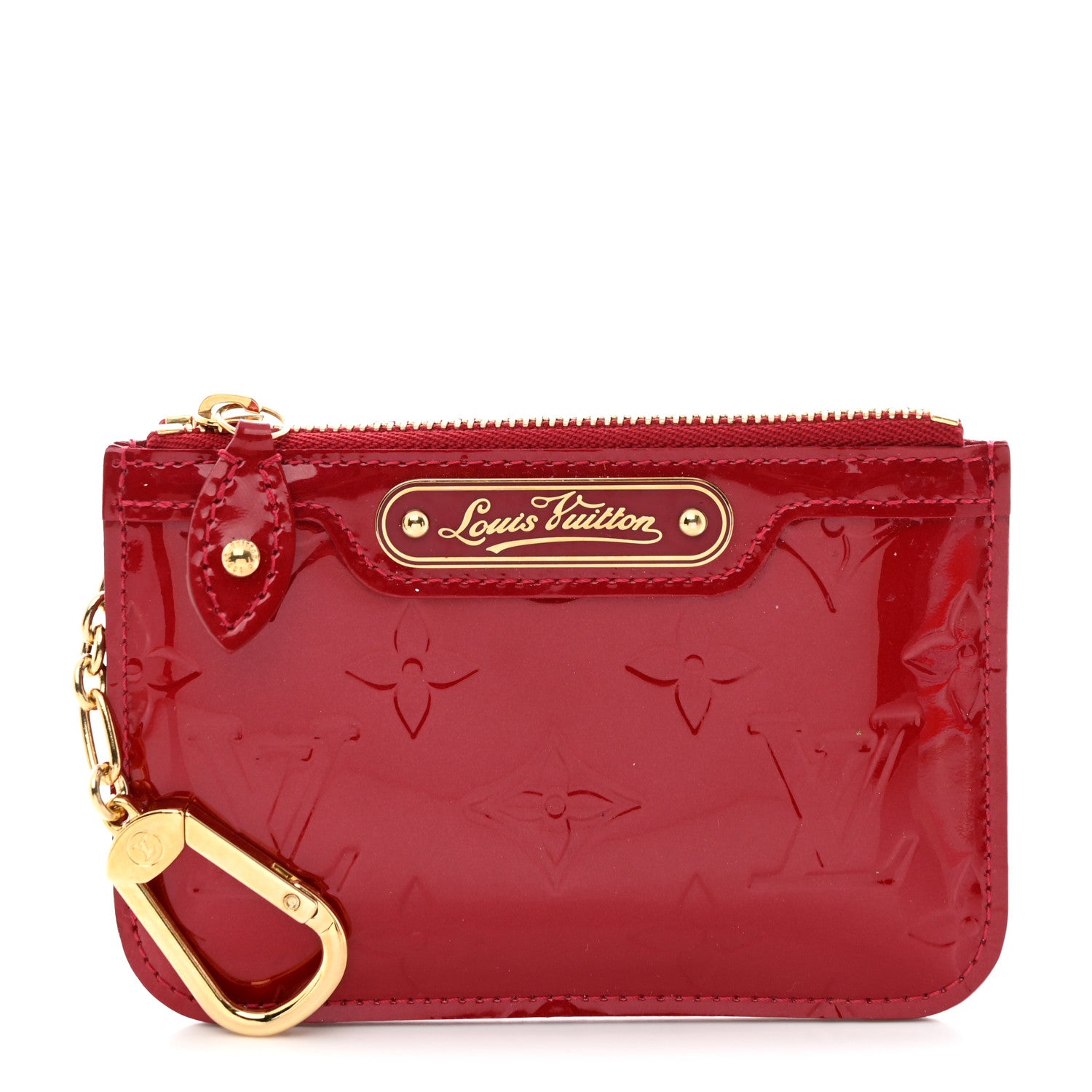 Louis Vuitton Vernis Key Pouch Pomme D'Amour 1 of 7
