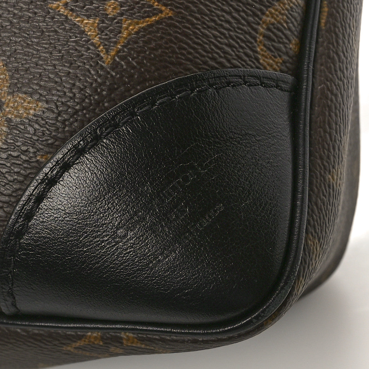 LOUIS VUITTON Monogram Odeon MM Black