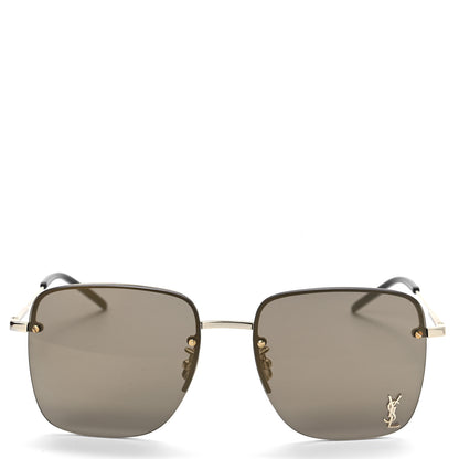 Saint Laurent Metal SL 312 M Sunglasses Silver 2 of 6