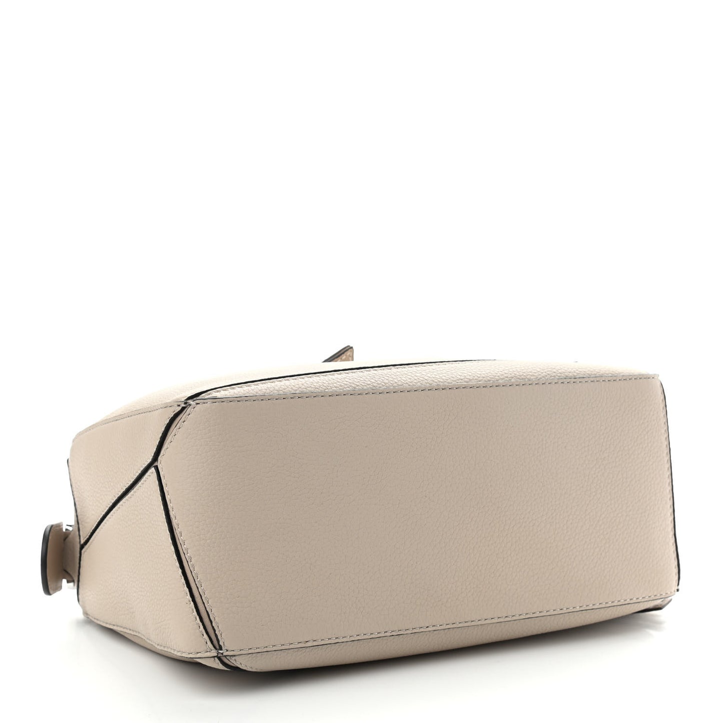 Calfskin Small Puzzle Bag Light Oat