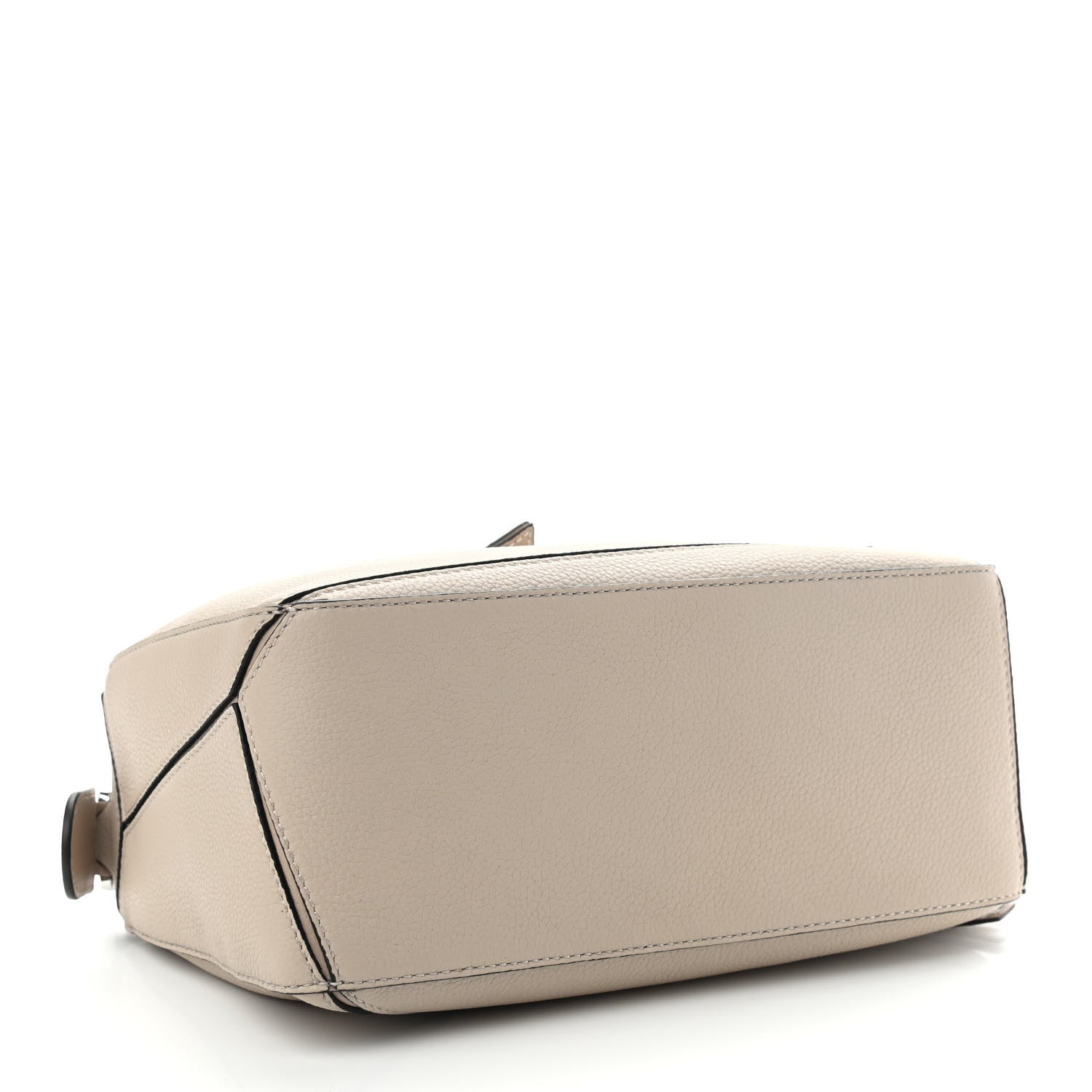 Loewe Calfskin Small Puzzle Bag Light Oat 4 of 9