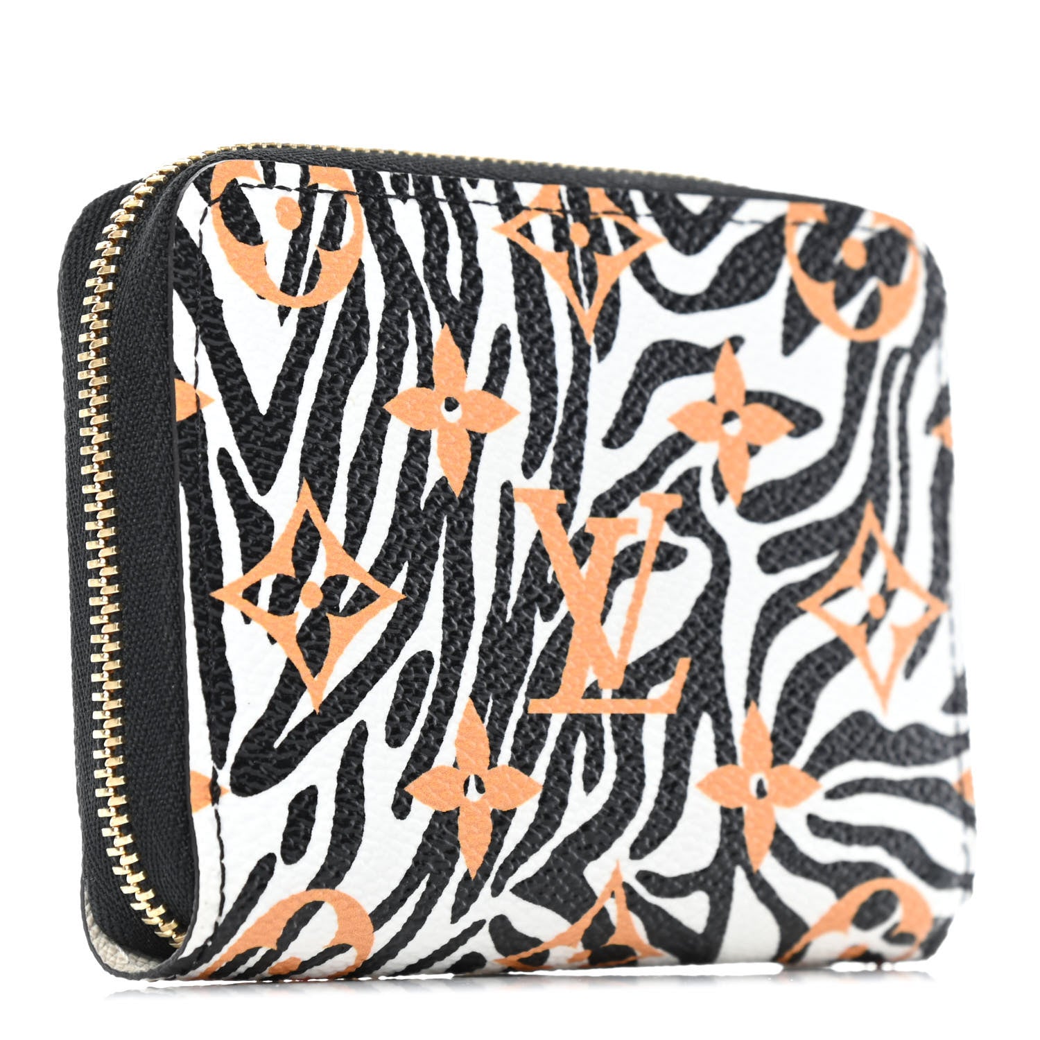 Louis Vuitton Monogram Giant Jungle Zippy Coin Purse Ivory 2 of 4