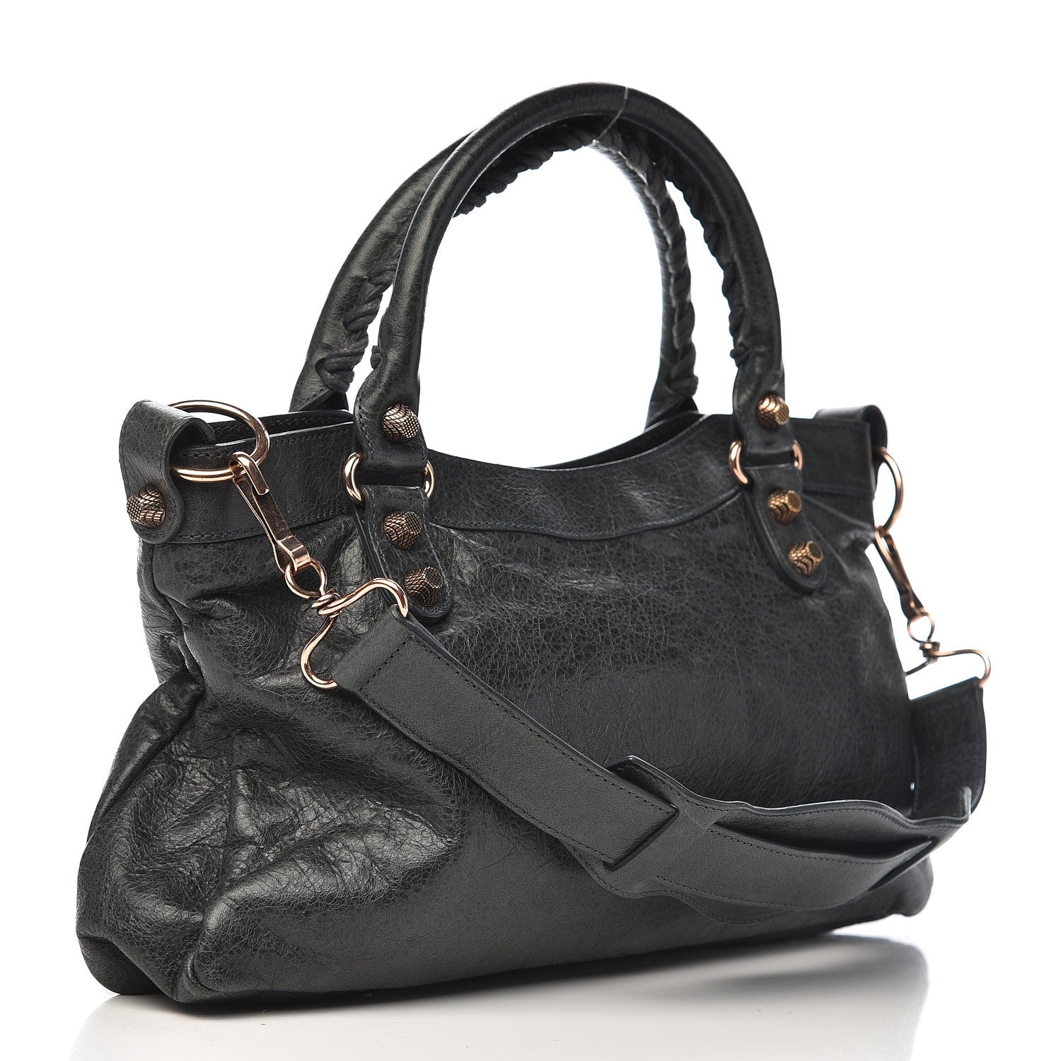 Balenciaga Agneau Giant 12 Rose Gold Hardware First Anthracite 3 of 10