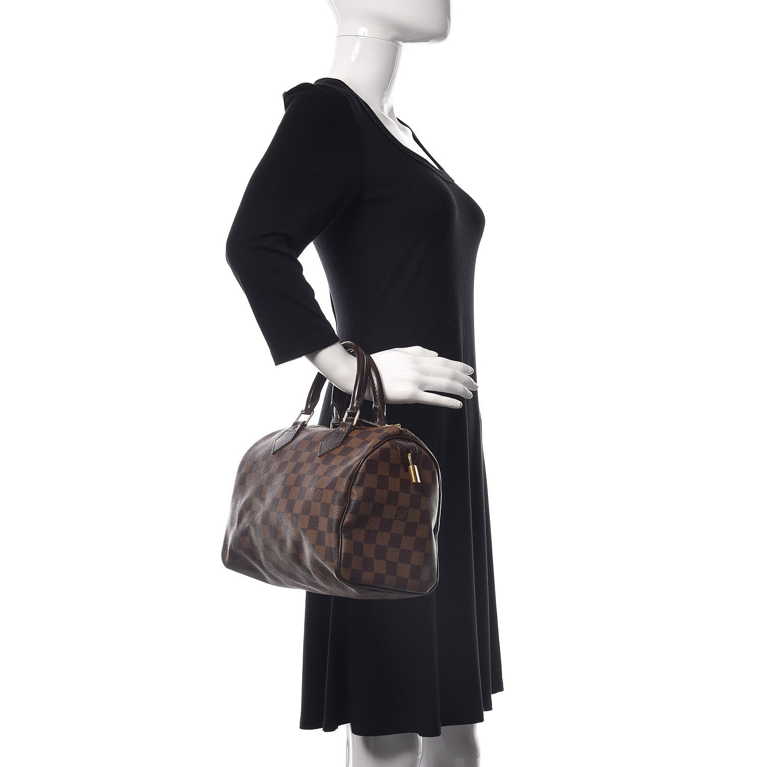 Louis Vuitton Damier Ebene Speedy 25 2 of 10