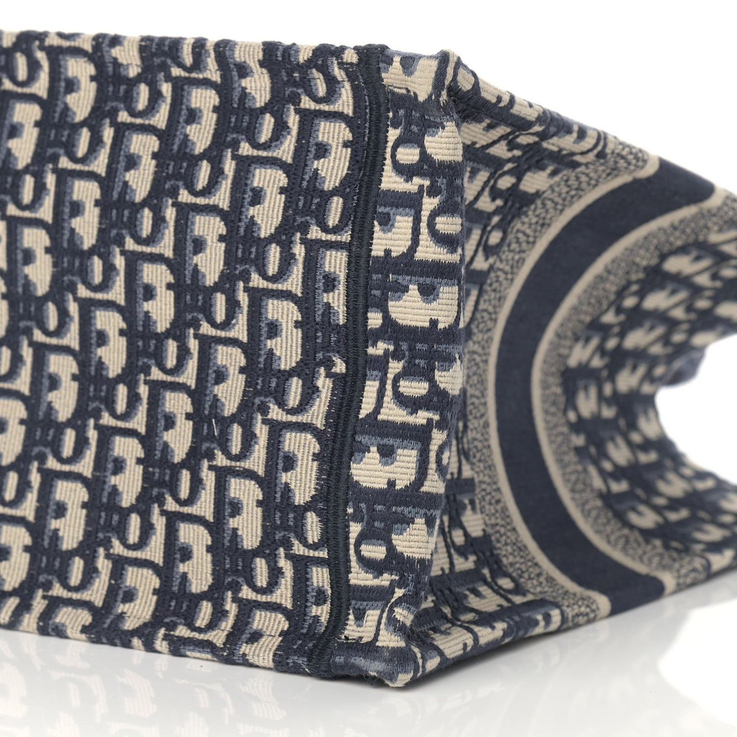 Oblique Small Book Tote Blue Multicolor