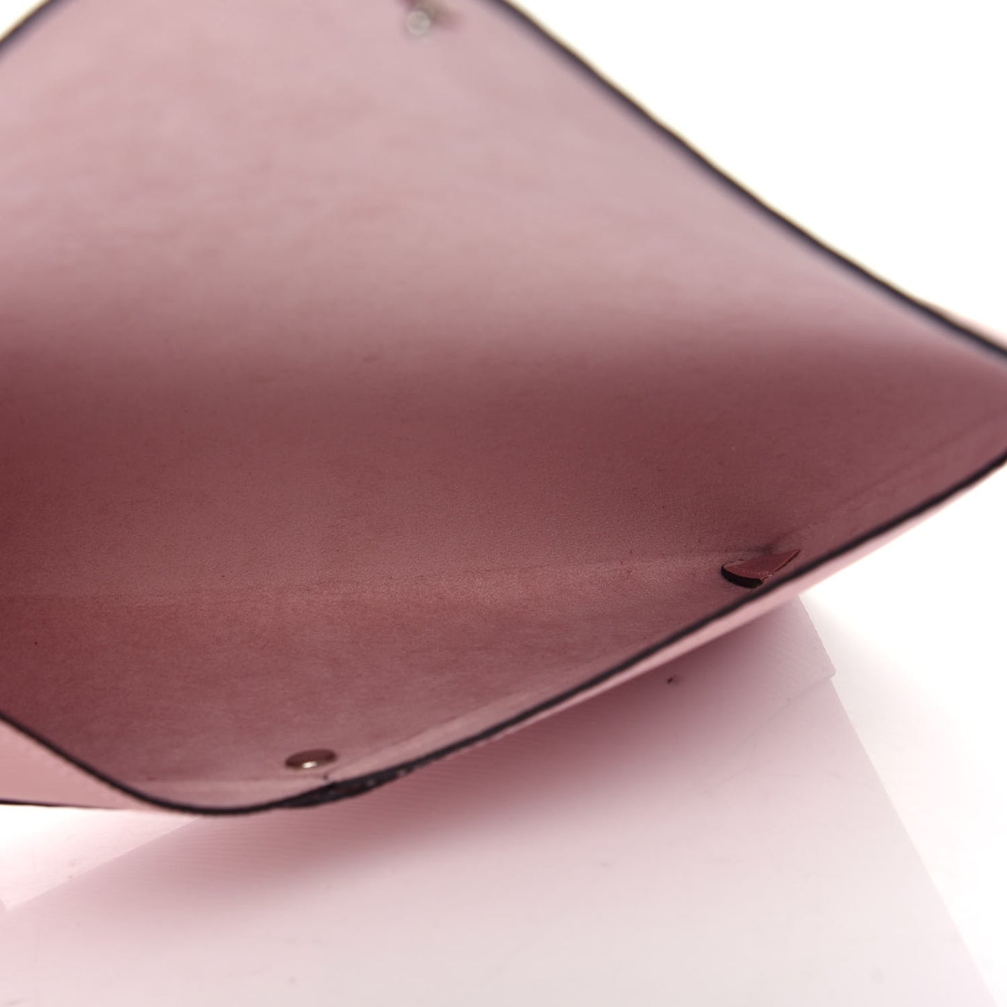 Epi Large Kirigami Pochette Insert Rose Ballerine