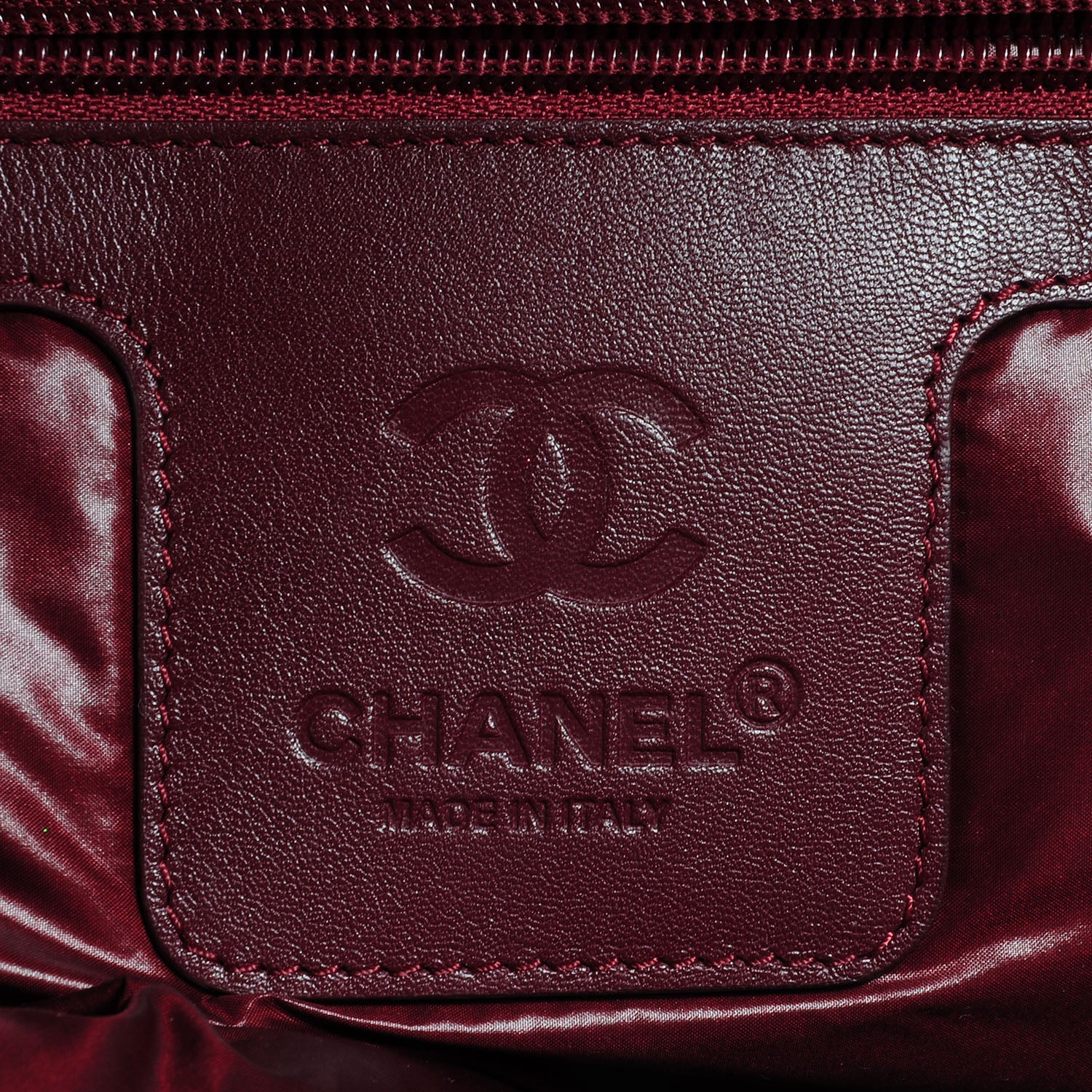 Chanel Nylon Coco Cocoon Bowling Bag Black 7 of 7
