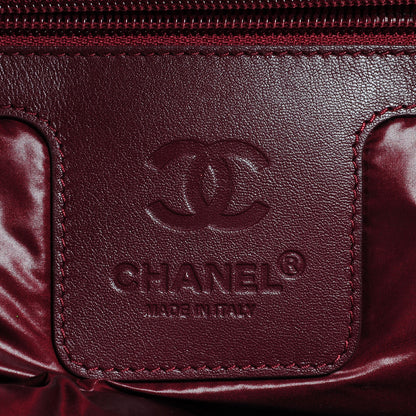 Chanel Nylon Coco Cocoon Bowling Bag Black 7 of 7