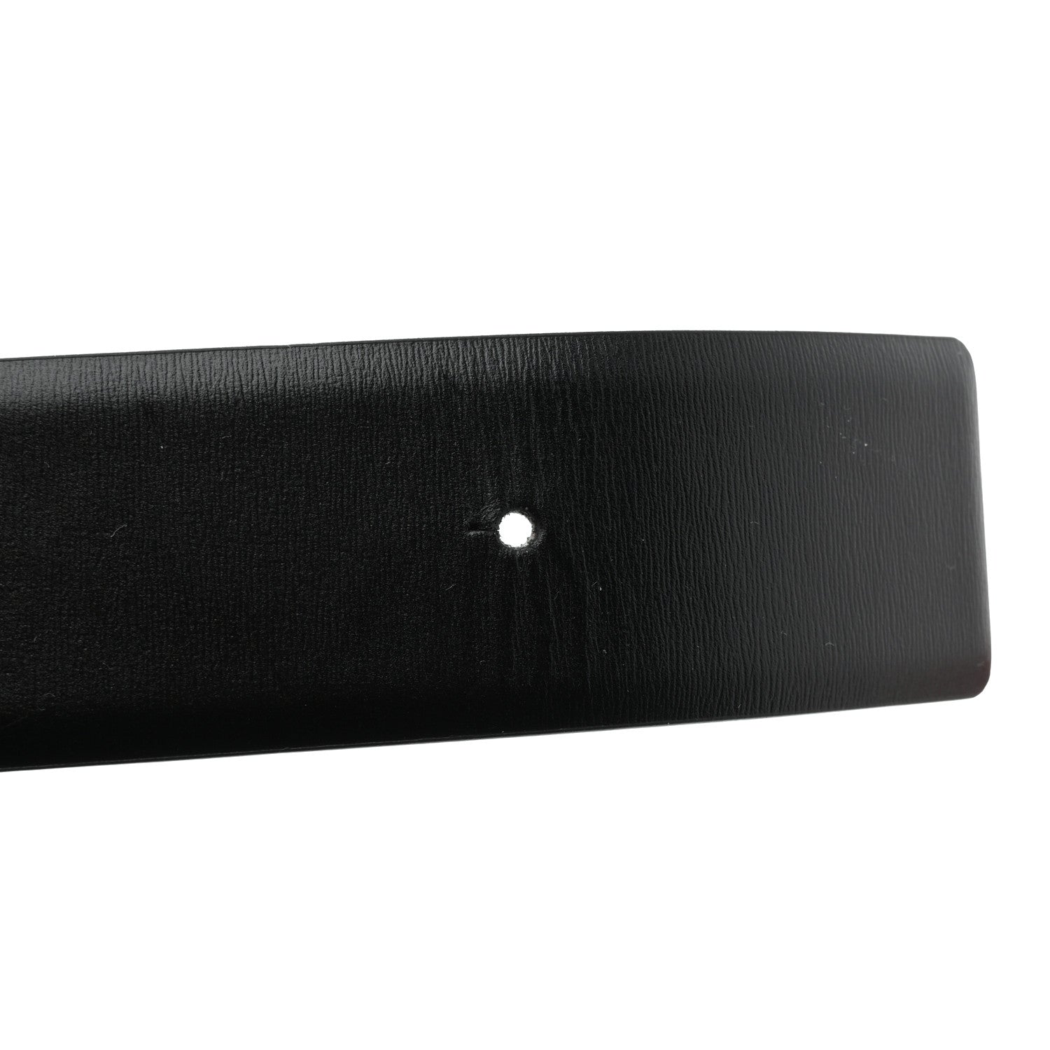 Valentino Garavani Glossy Calfskin VLogo Belt 90 36 Black 5 of 8