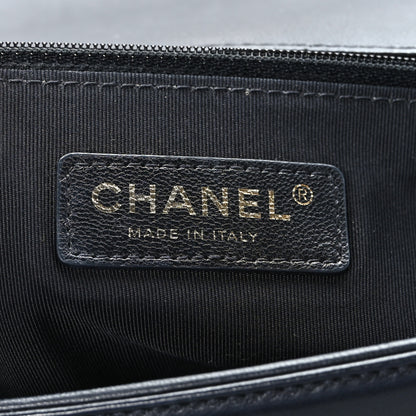 Chanel Lambskin Quilted Crest Embellished New Medium Boy Flap Multicolor 6 of 9