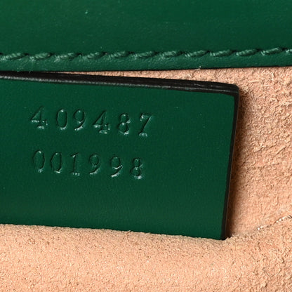 Gucci Guccissima Small Padlock Shoulder Bag Emerald 7 of 11
