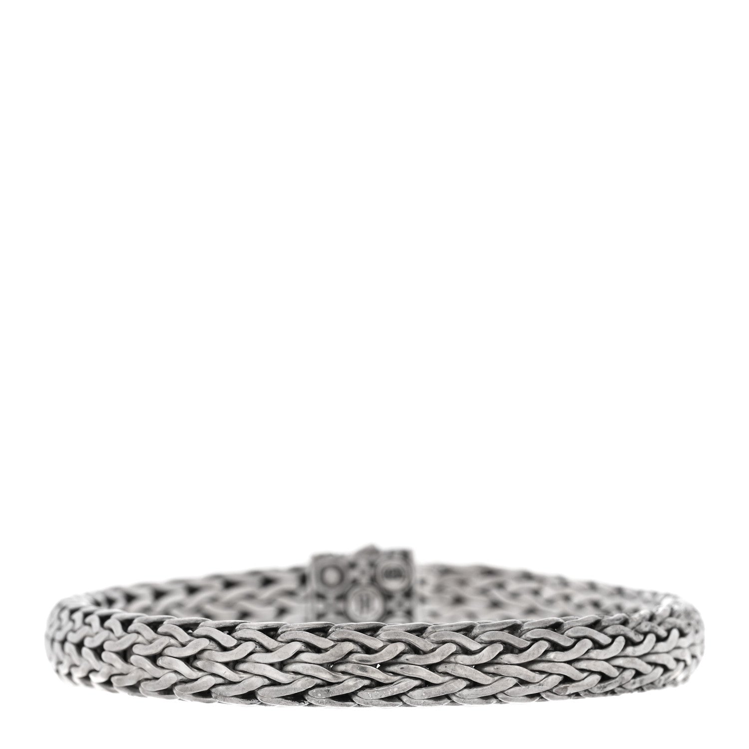 John Hardy Sterling Silver 18K Yellow Gold 7.5mm Jaisalmer Classic Chain Dot Bracelet 2 of 3