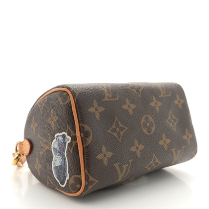 Louis Vuitton Monogram World Tour Nano Speedy 4 of 10