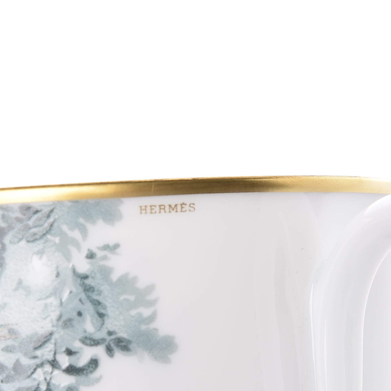 Hermes Porcelain Carnets d'Equateur Mug Set 7 of 11