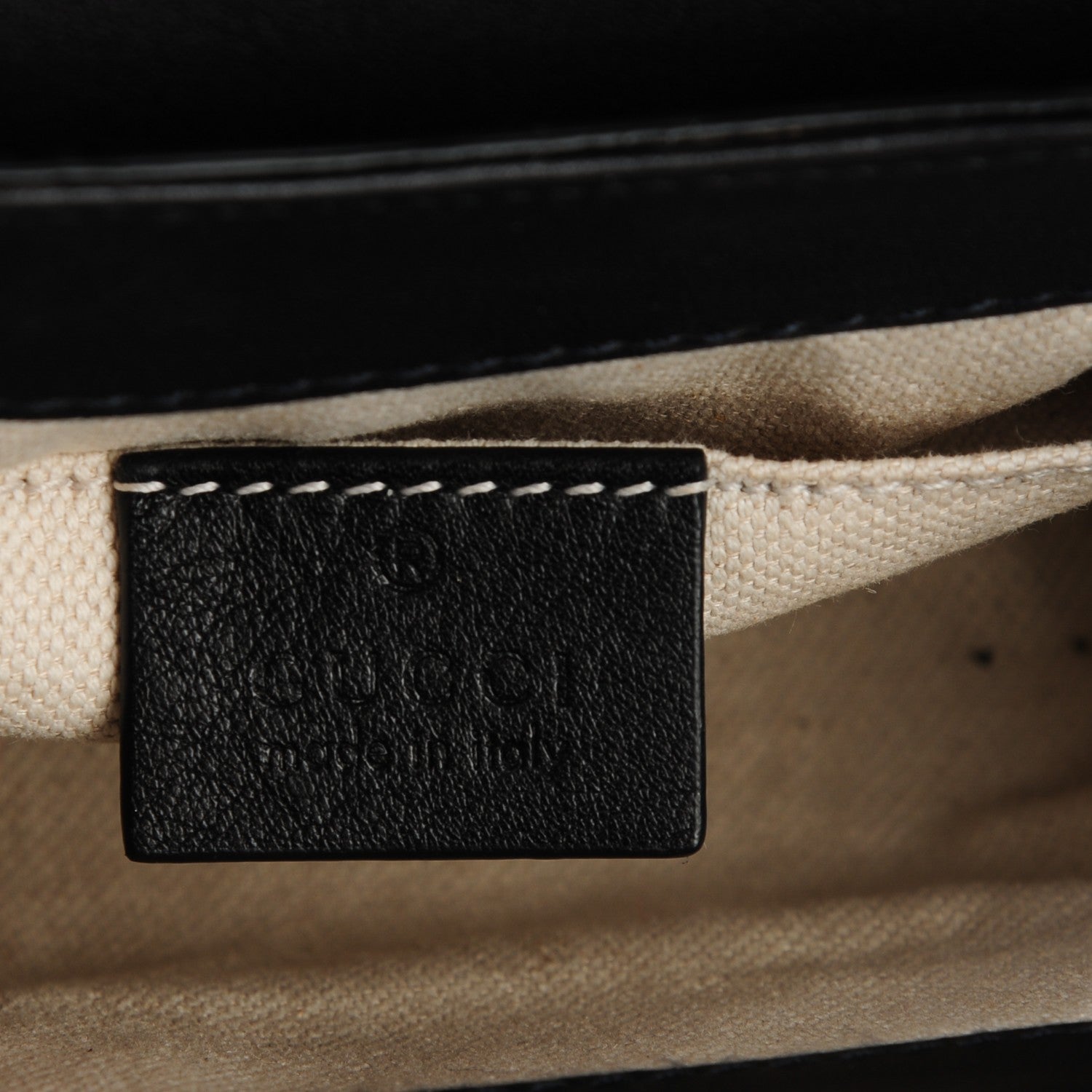 Gucci Guccissima Mini Emily Shoulder Bag Black 6 of 7