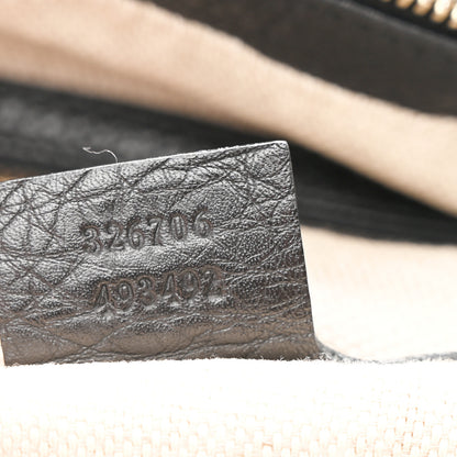 Gucci Pebbled Calfskin Medium Soho Chain Hobo Black 7 of 11