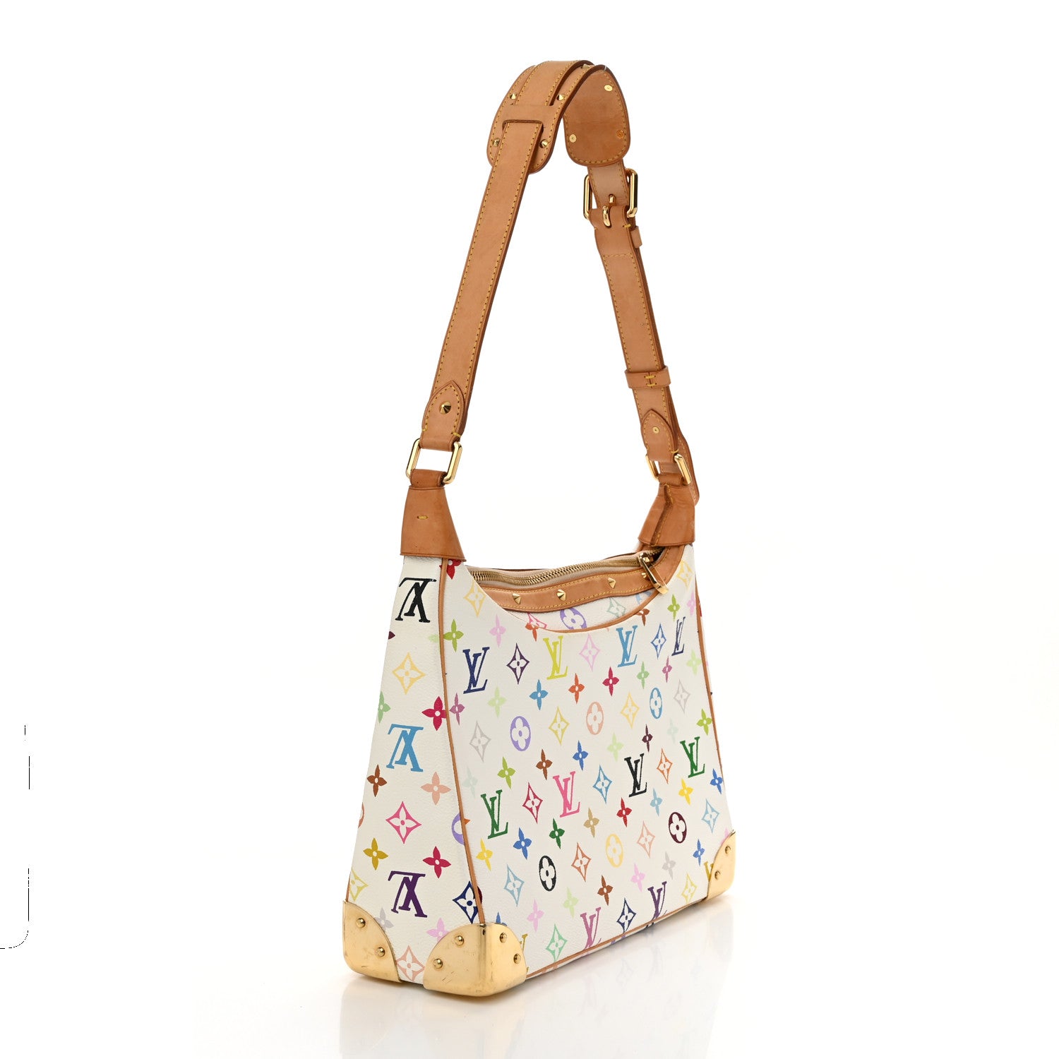 Louis Vuitton Monogram Multicolor Boulogne White 3 of 11