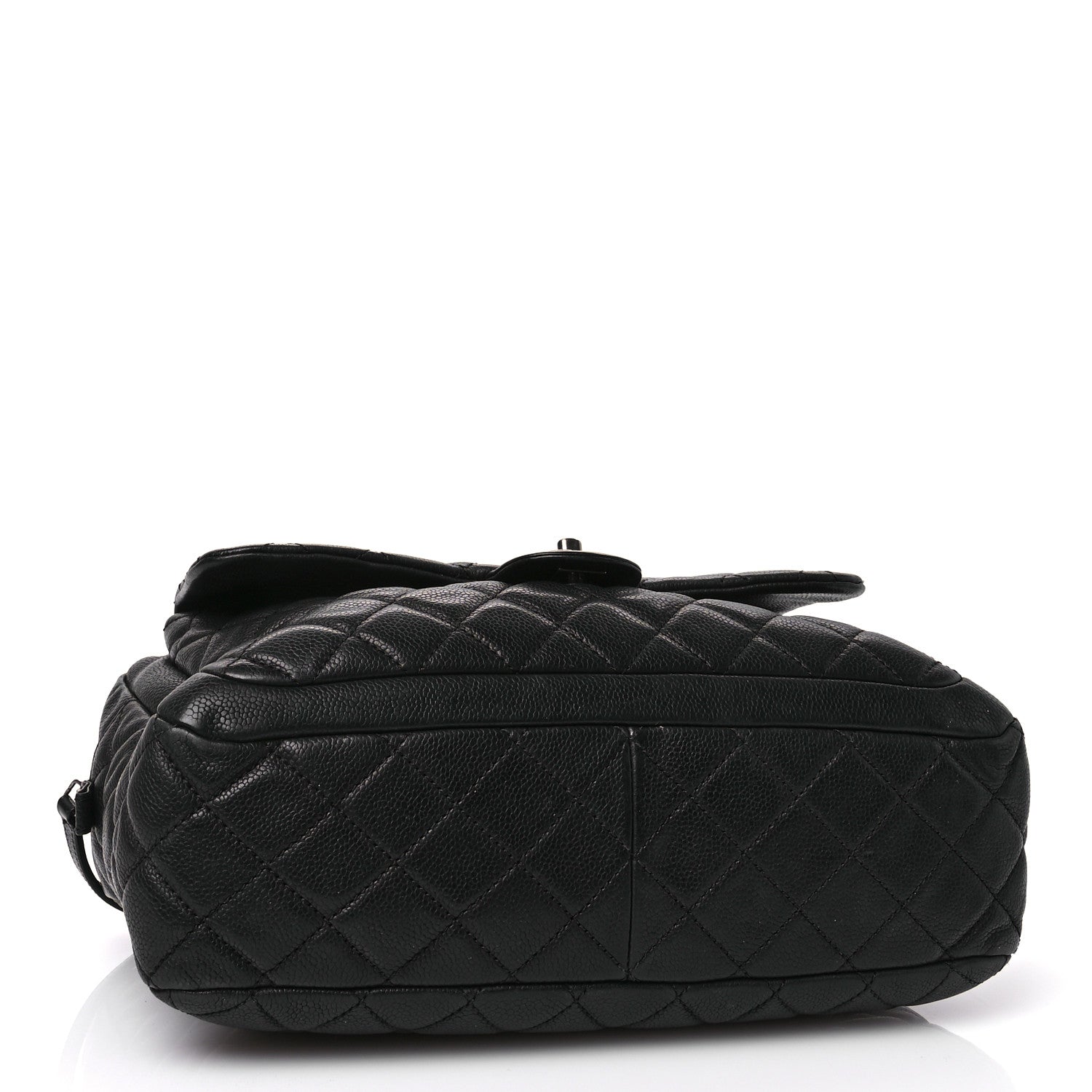 Chanel Caviar Quilted Travel Flap Tote Black 4 of 10