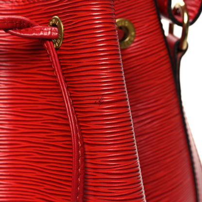 Louis Vuitton Epi Petit Noe Castillan Red 12 of 12