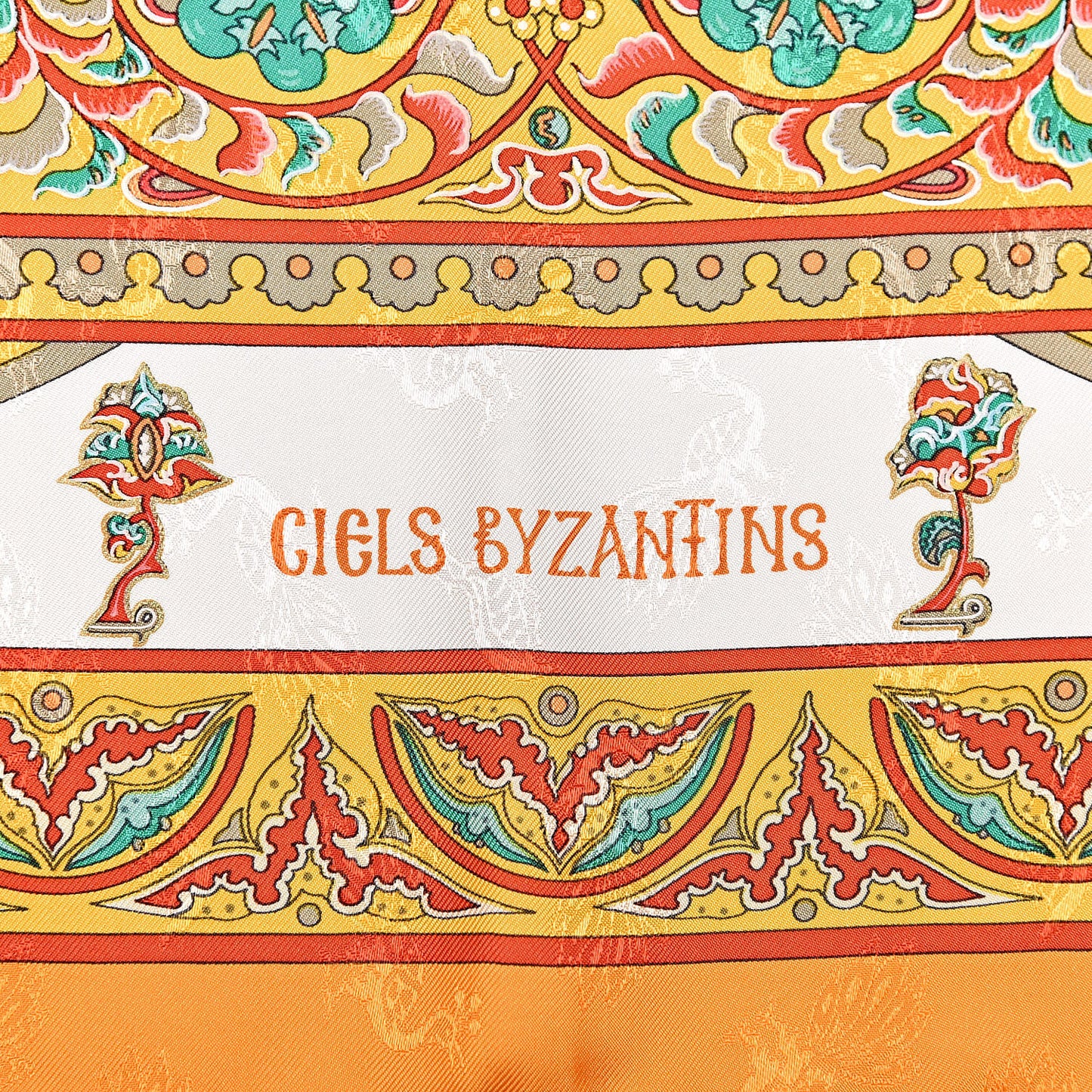 Silk Ciels Byzantins Scarf 90