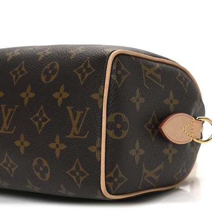 Louis Vuitton Monogram Speedy Bandouliere 20 Black 9 of 9