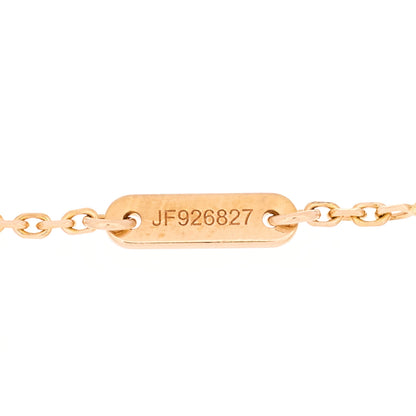 Van Cleef & Arpels 18K Rose Gold Ruby Mini Frivole Bracelet 4 of 4
