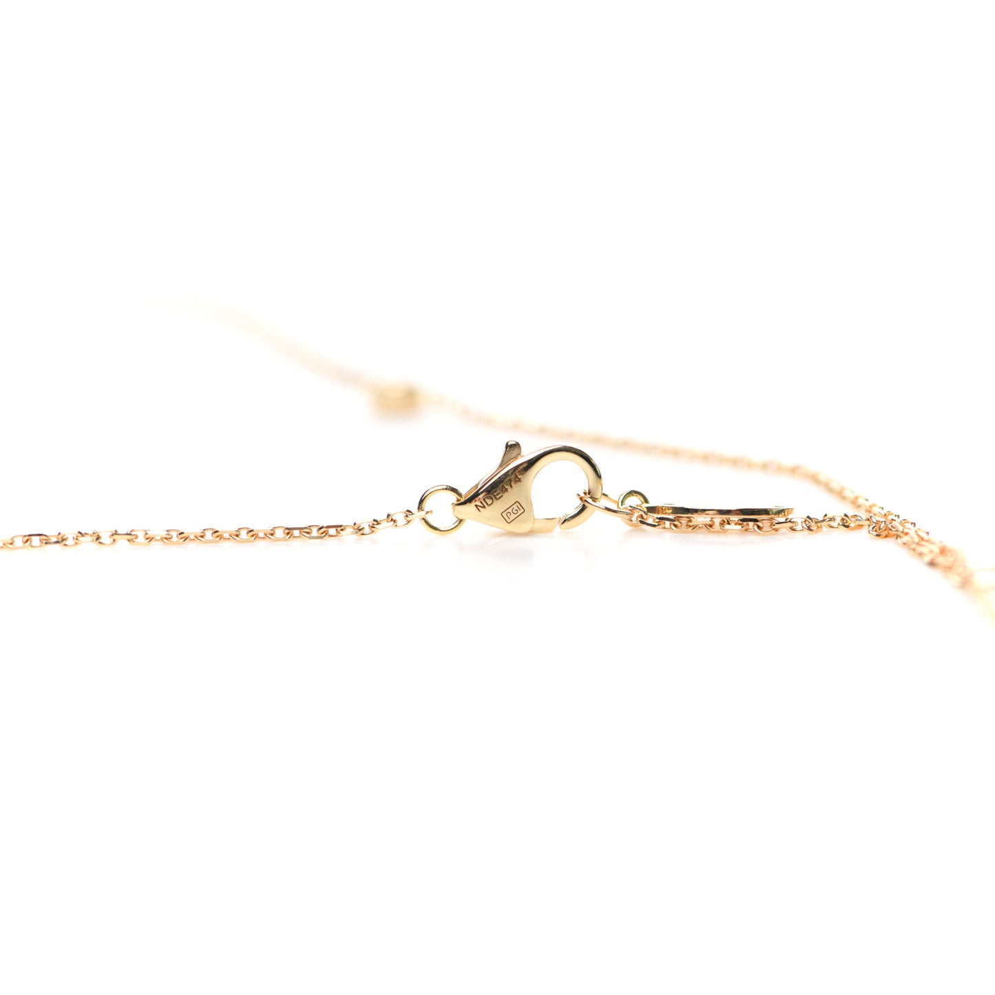 18K Yellow Gold Diamond XS D'Amour Pendant Necklace