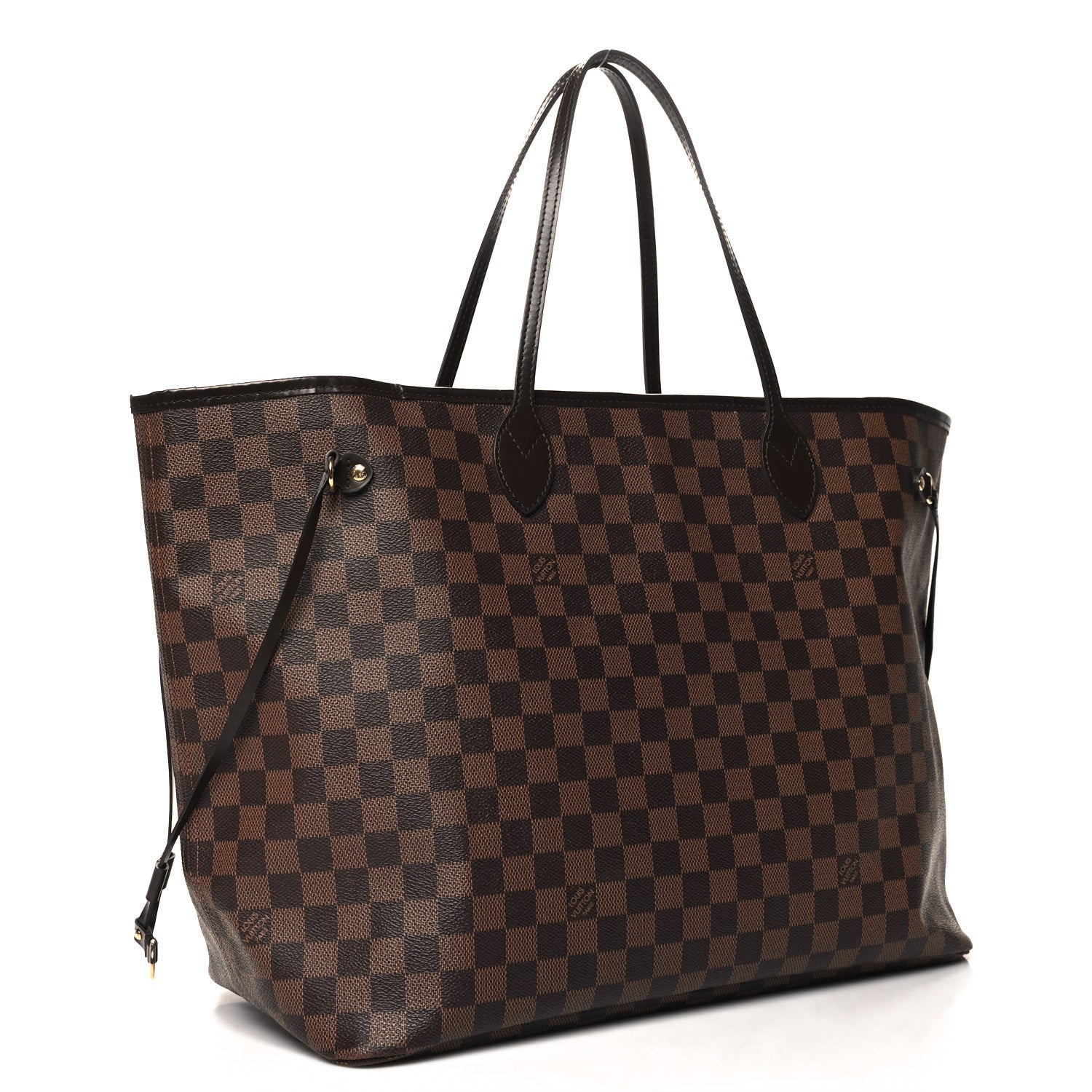 Louis Vuitton Damier Ebene Neverfull GM 3 of 9