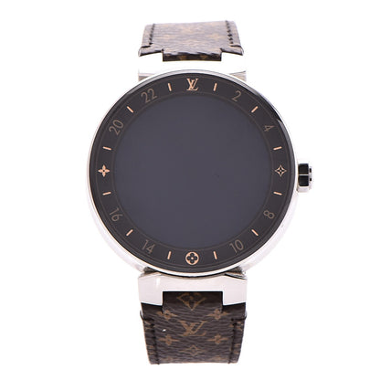 Louis Vuitton Stainless Steel Monogram Tambour Horizon 42mm Smartwatch 1 of 9