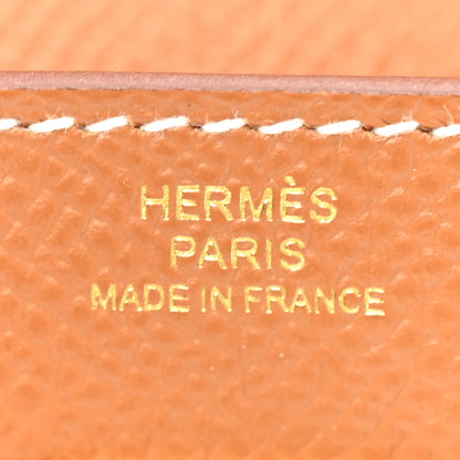 Hermes Epsom Kelly Longue Wallet Gold 7 of 9